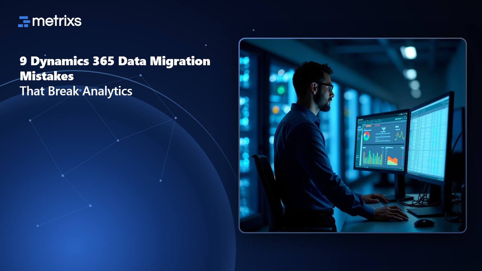 Data engineer comparing legacy ERP tables with new Dynamics 365 dashboards during migration